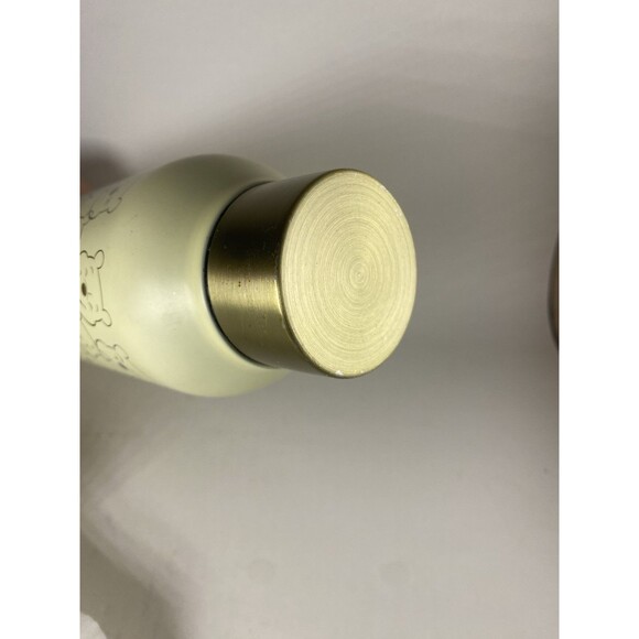 Disney Winnie the Pooh Stainless Steel Water Bottle Faces 21oz Gold Lid Rare - Picture 8 of 10